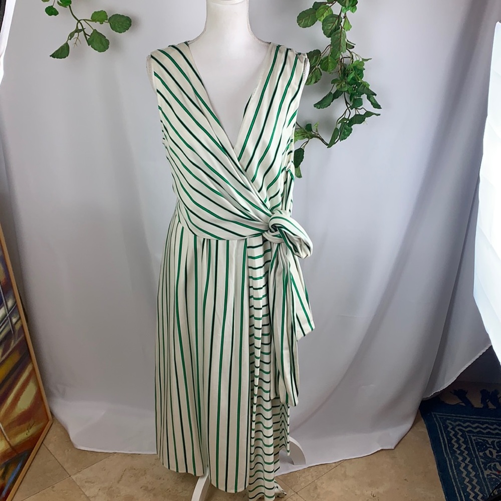Halogen Faux Wrap Dress